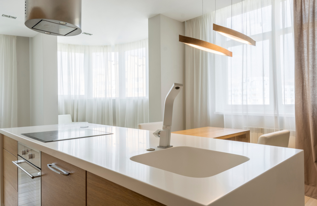 raashi-design-danville-ca-kitchen-window-treatments-sheer-curtains-contemporary-kitchen-design
