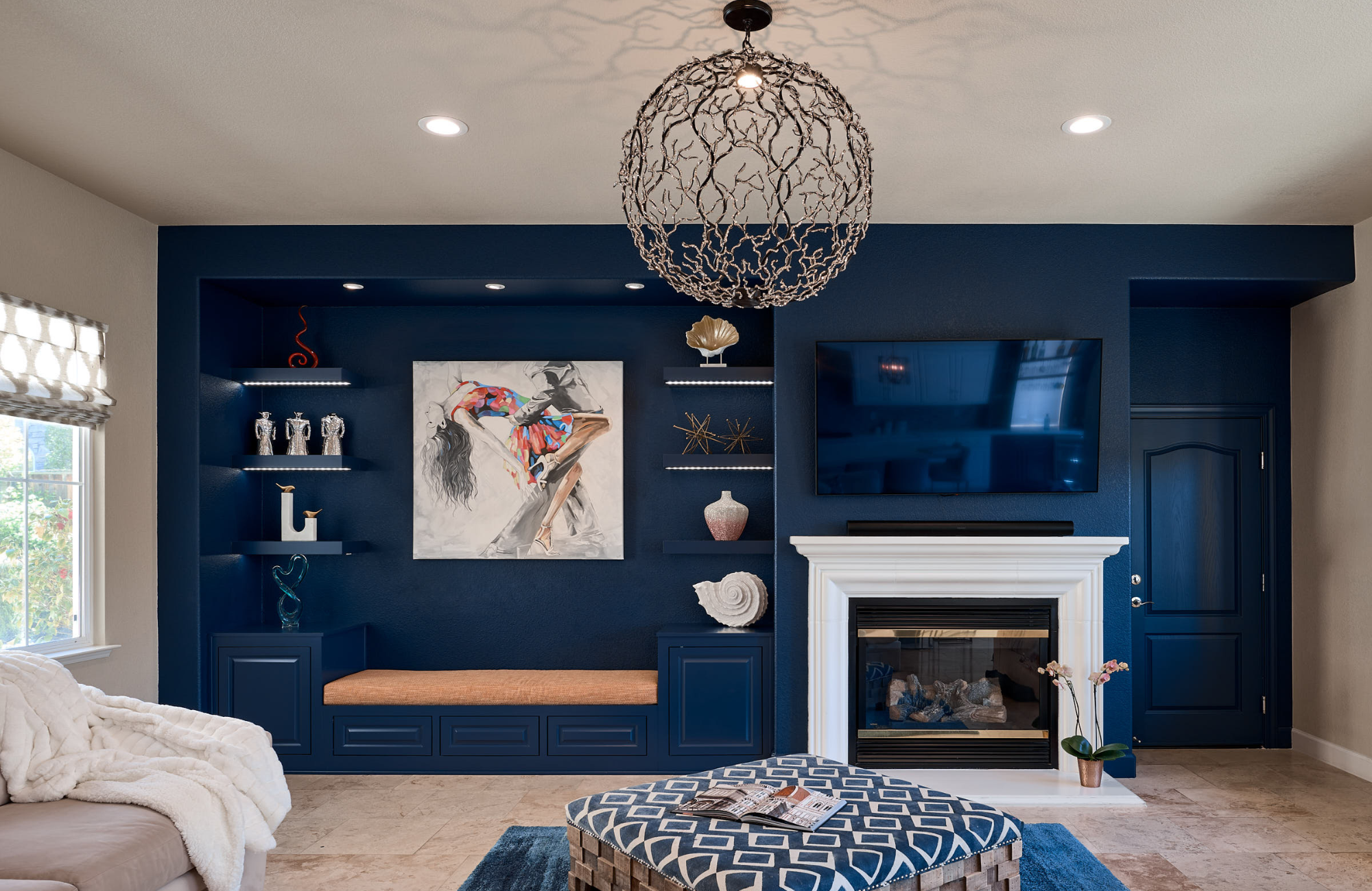 raashi-design-walnut-creek-ca-how-to-keep-your-home-feeling-fresh-contemporary-living-room-cutom-built-ins-navy-blue-interior-design