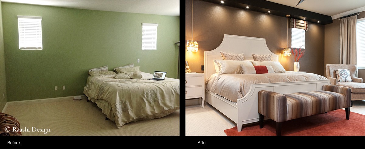 Master Bedroom Interior Designer Makeover Raashi Design