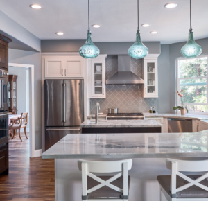 raashi-design-pleasanton-ca-best-countertops-for-kitchens-contemporary-kitchen-with-blue-pendants
