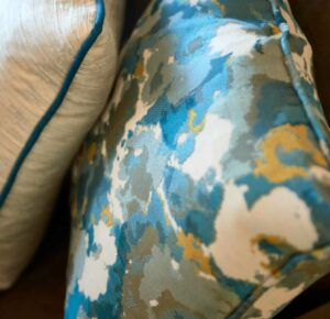 raashi-design-pleasanton-ca-mixing-patterns-to-create-depth-and-interest-in-your-home-patterned-throw-pillows-contemporary-interior-design