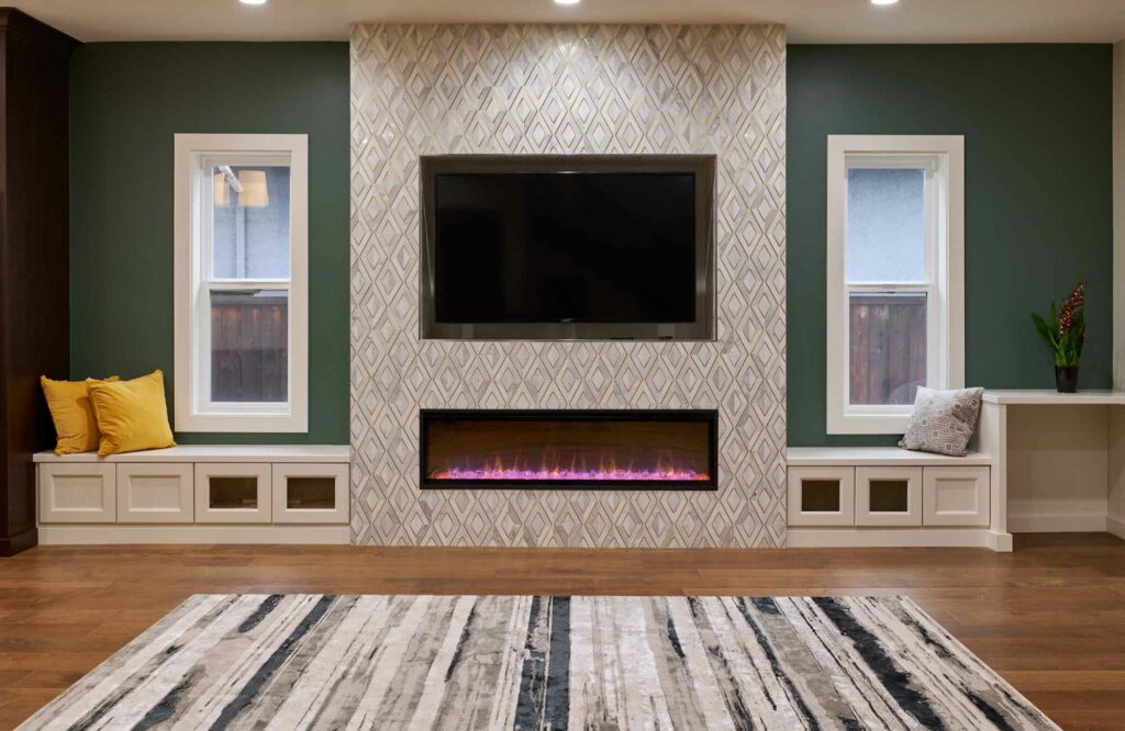raashi-design-san-ramon-ca-incorporating-pattern-to-create-a-custom-curated-and-cozy-home-patterned-tile-fireplace-modern-living-room-designer-on-call